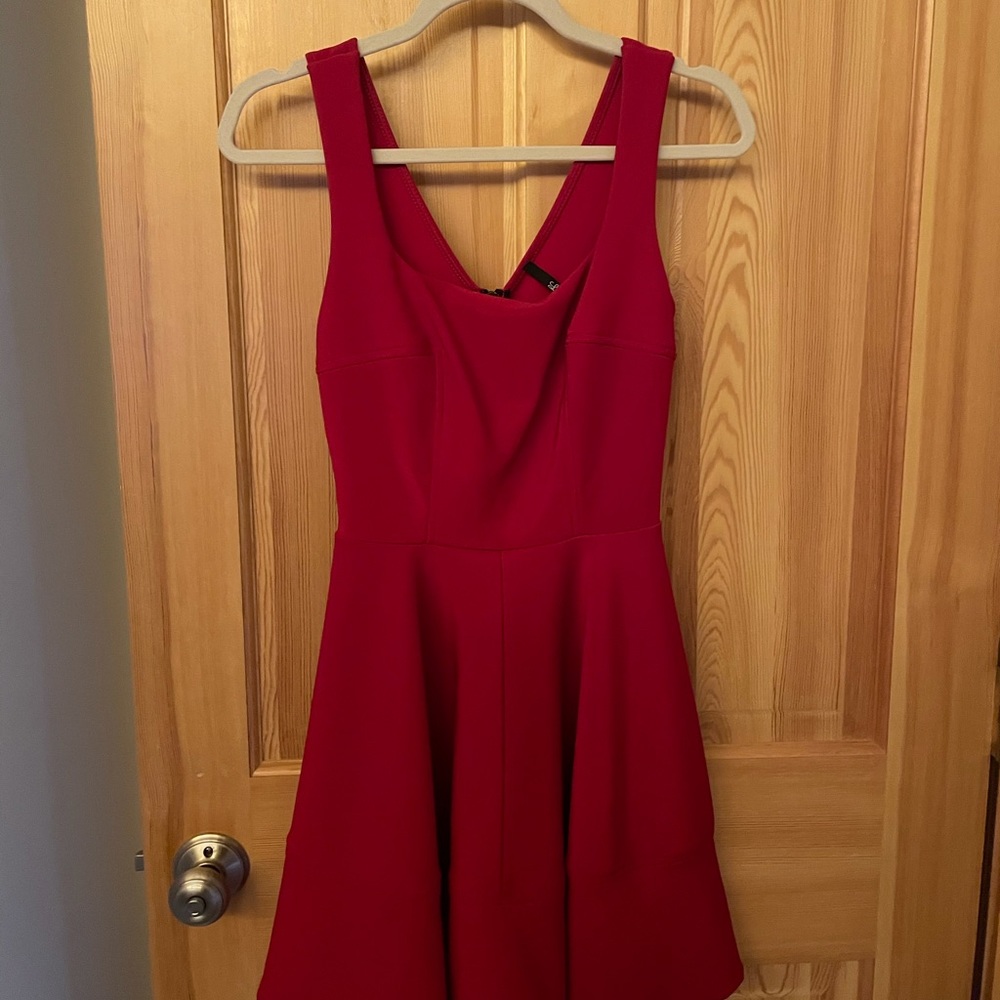 Red dress lulus small